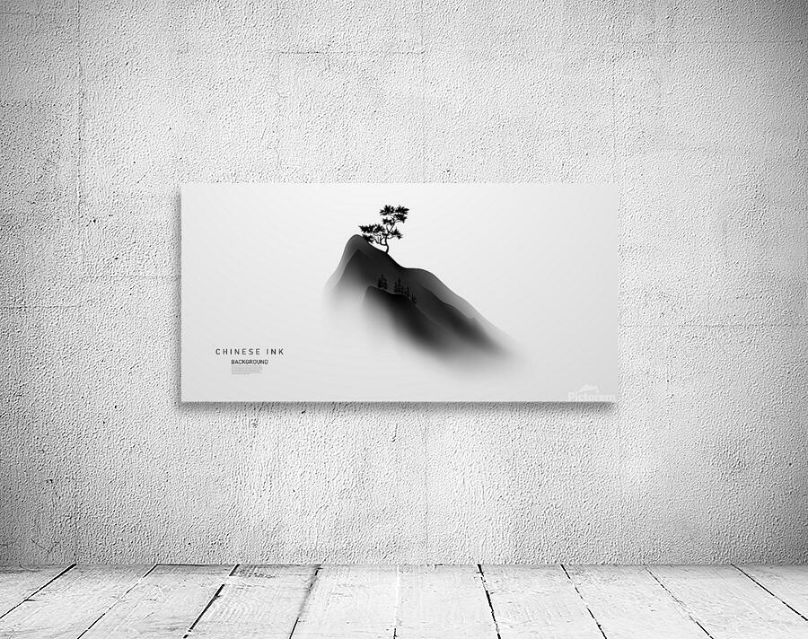 Chinese ink Background Wall Preview