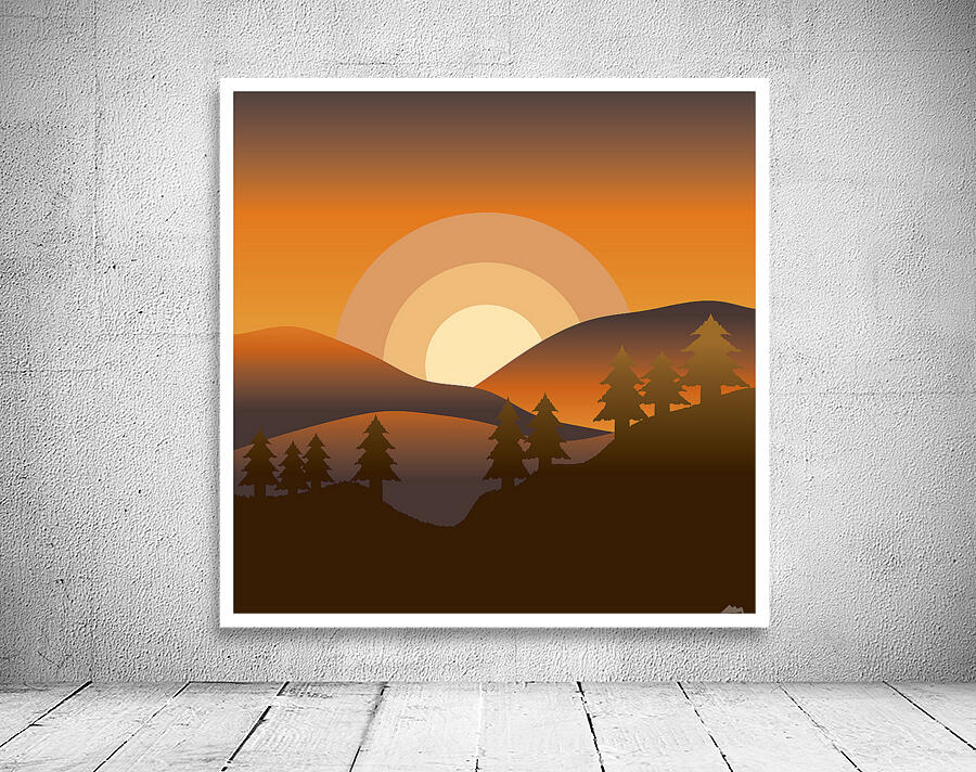 Beautiful landscape Wall Preview