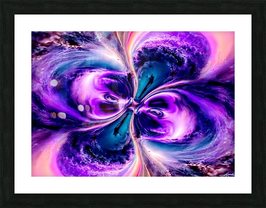 Galactic Picture Frame print