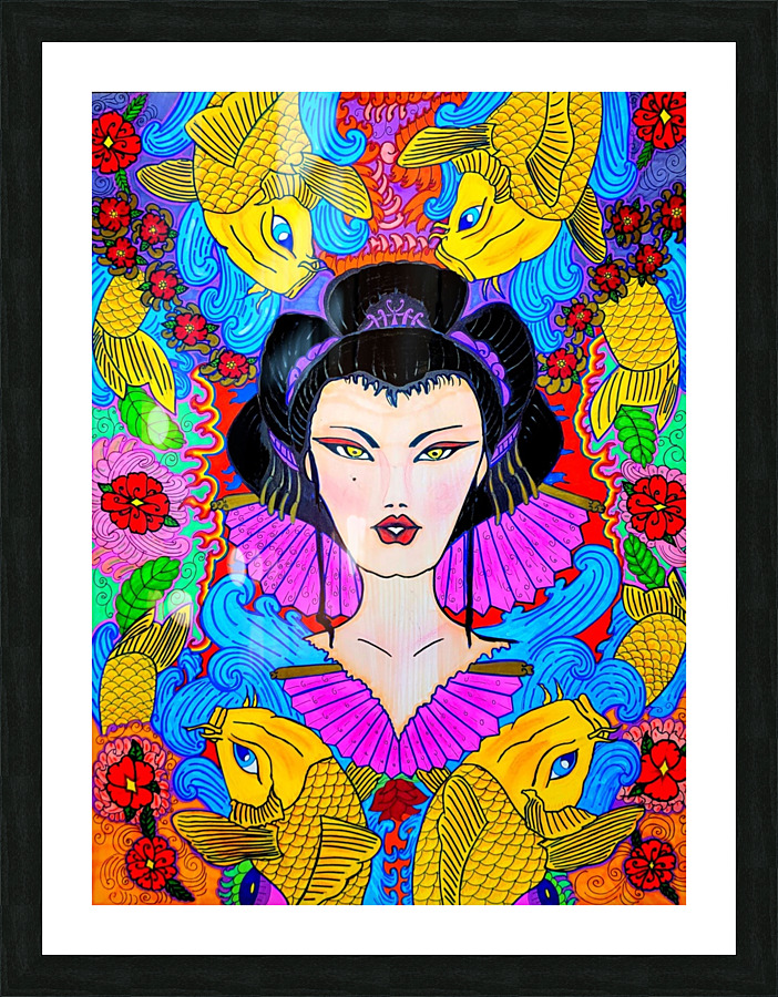 The Empress Picture Frame print