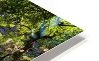 Graceful Waterfall HD Metal print