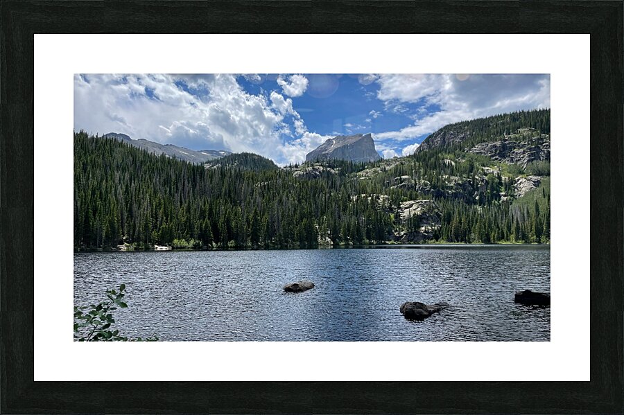 Bear Lake Picture Frame print
