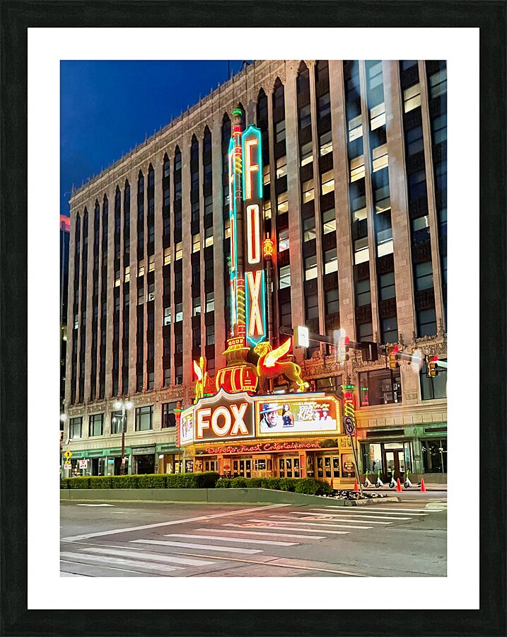 Fox Picture Frame print