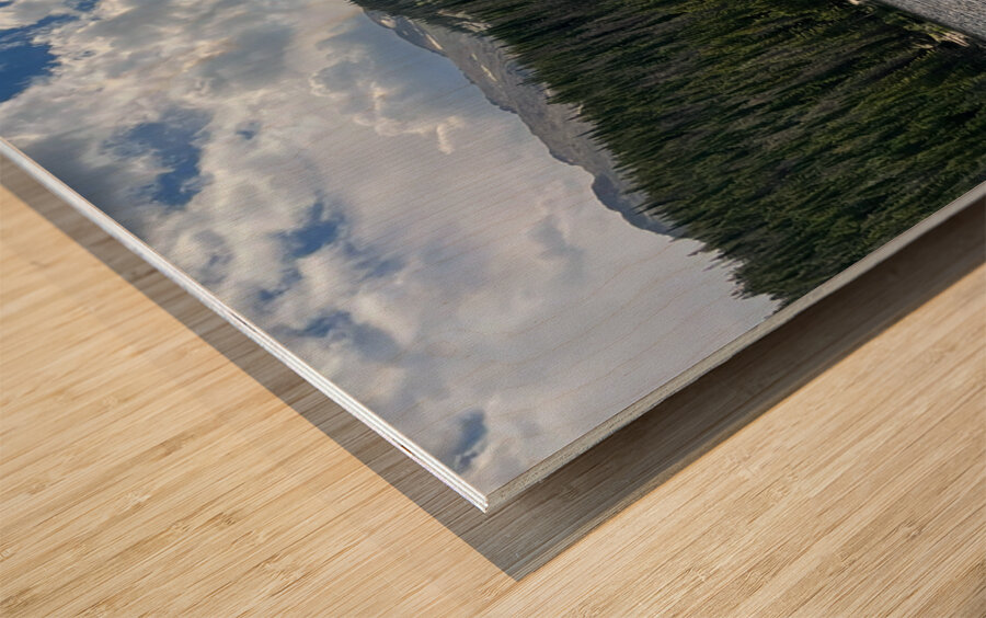 Bear Lake Wood print