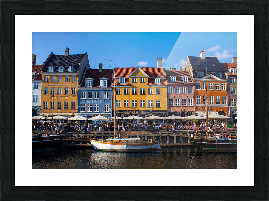 DENMARK Picture Frame print