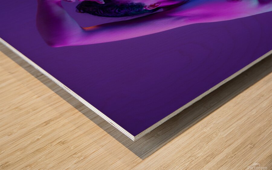 end vision. Wood print