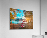 Candy Cane Sunset Acrylic Print