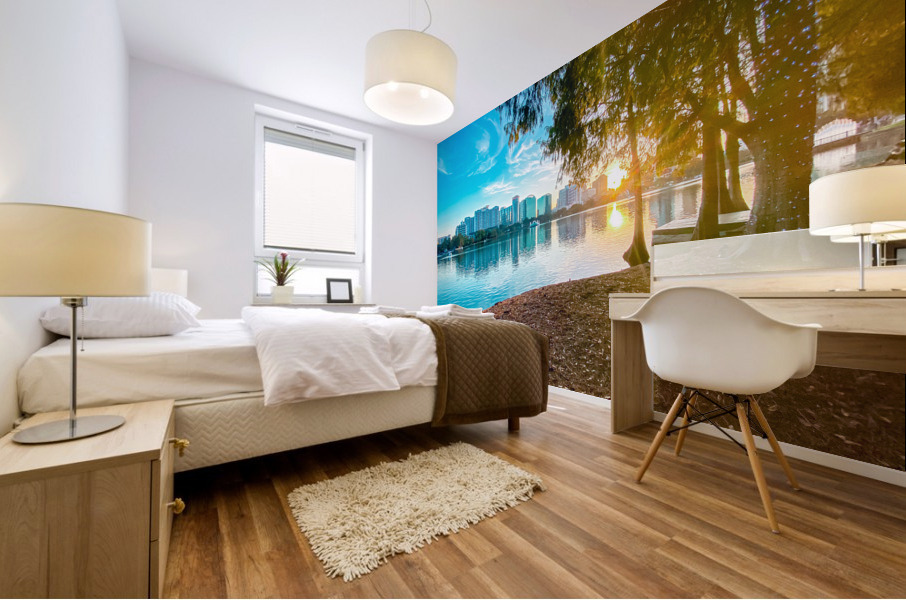 Orlando Sunset Mural print