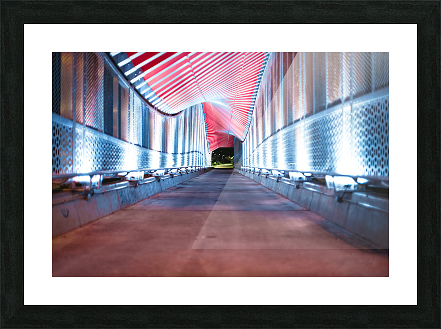 Helix Bridge Picture Frame print