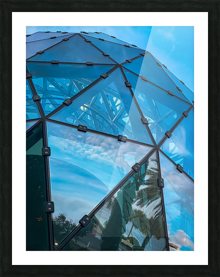 Dali Museum Globe Picture Frame print