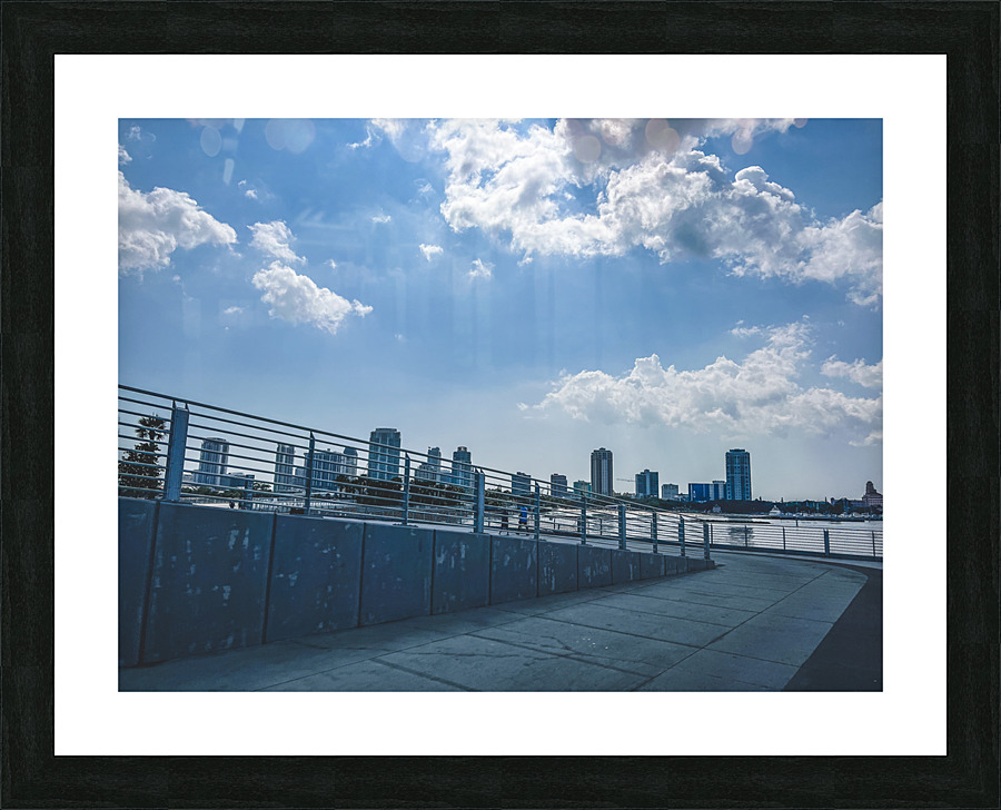 Seaside Symphony Picture Frame print