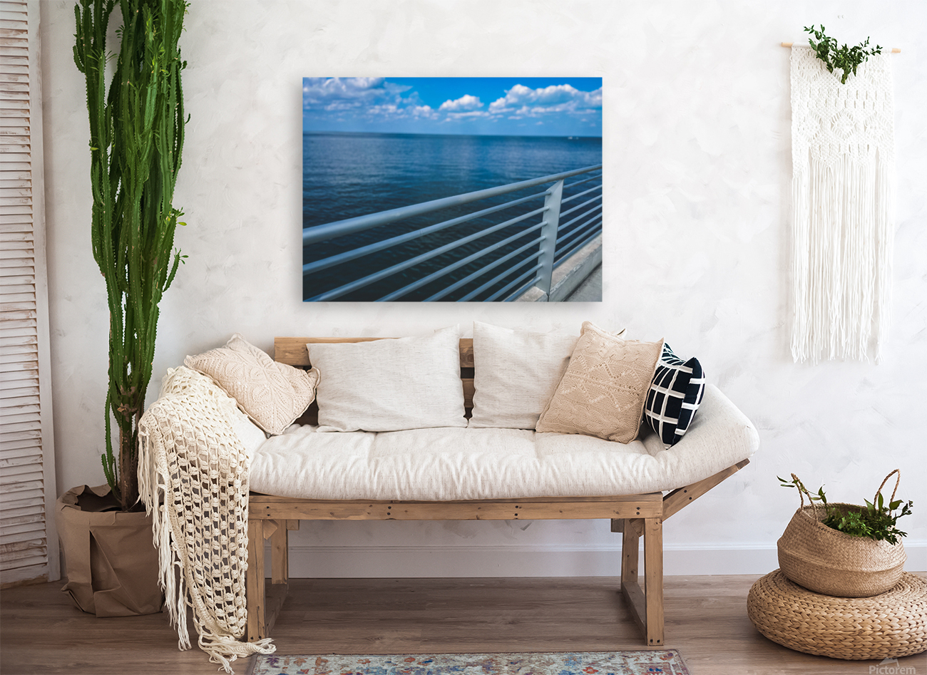 Coastal Tranquility Reproduction