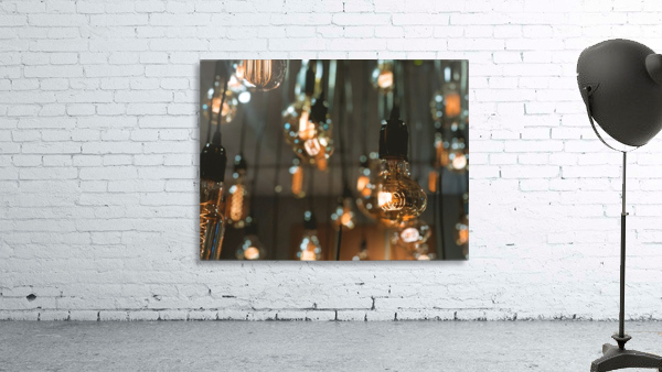 Hanging Edison Bulbs Wall Preview