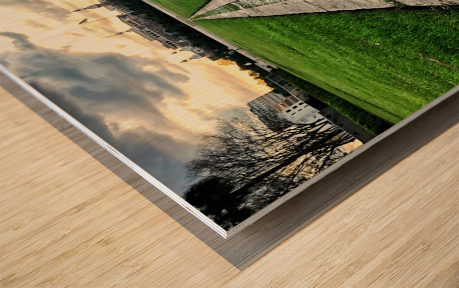 Long Road Ahead Wood print