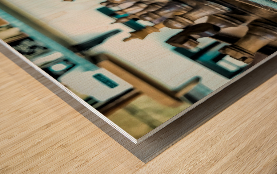 Checkmate Wood print