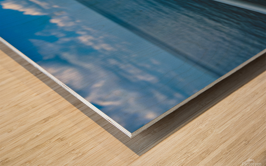 Coastal Tranquility Wood print