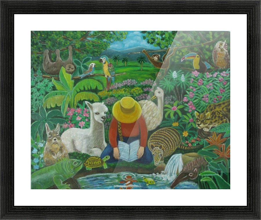 Storytime Picture Frame print