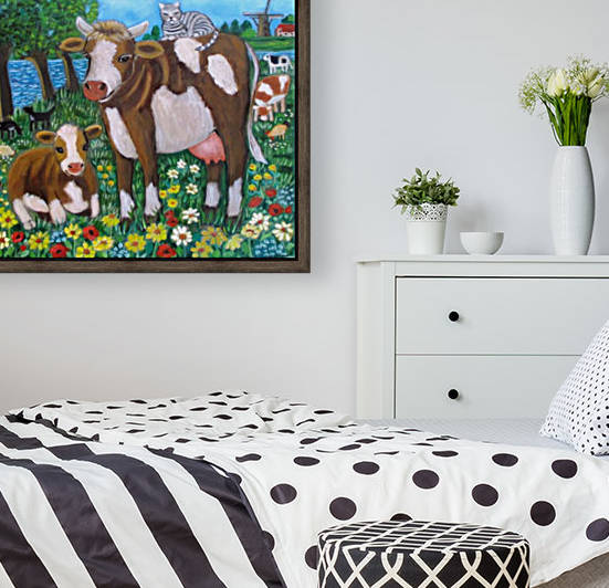 cows in holland by Gloria Gill 