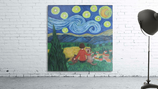 starry night Wall Preview