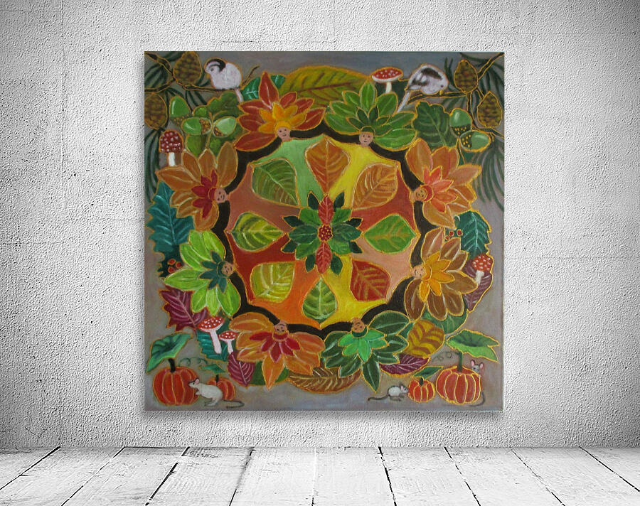 autumn mandala Wall Preview