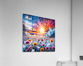 Flower Sunset  Acrylic Print