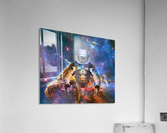 Astronaut Disintegration Acrylic Print