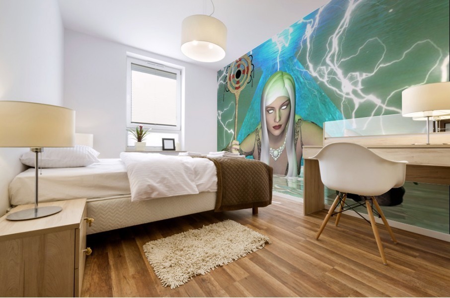 White Witch Mural print