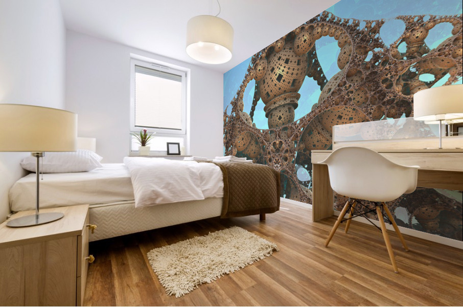 Abstract Architecture Mural print