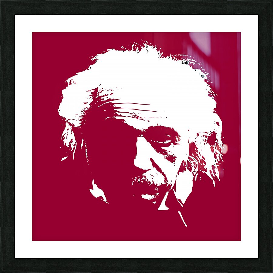 Albert Einstein Picture Frame print