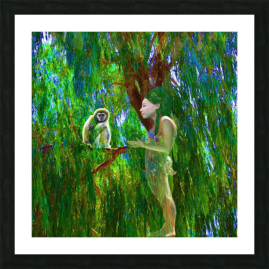 Jungle Connection Picture Frame print