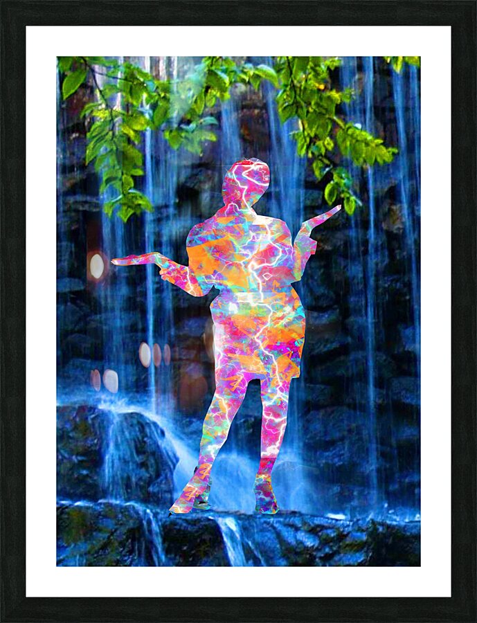 Dancing with Nature Picture Frame print