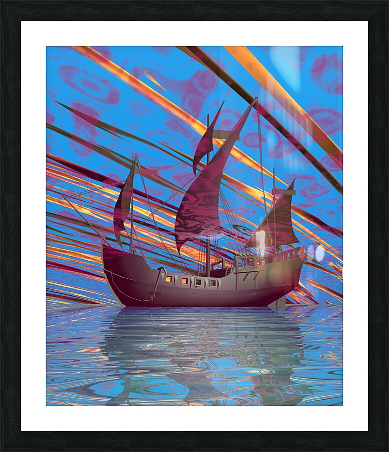 Mary Celeste Picture Frame print