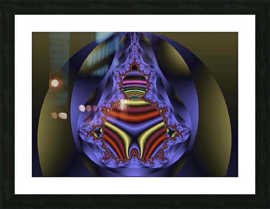 Fractal Pattern 2 Picture Frame print