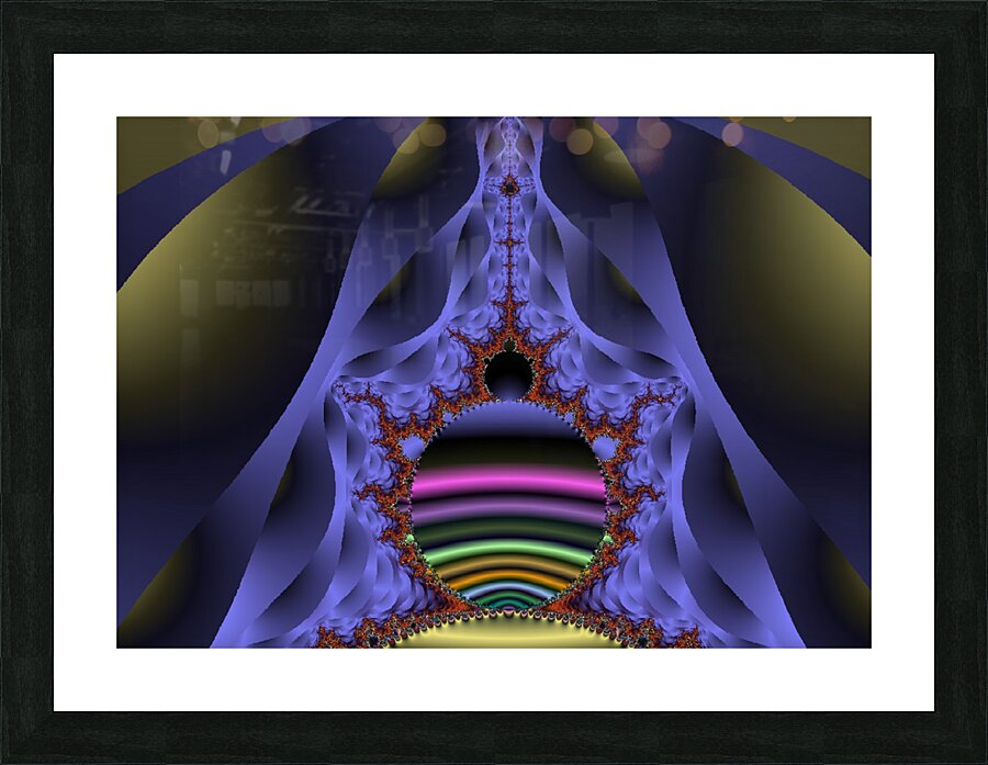Fractal Pattern 3 Picture Frame print