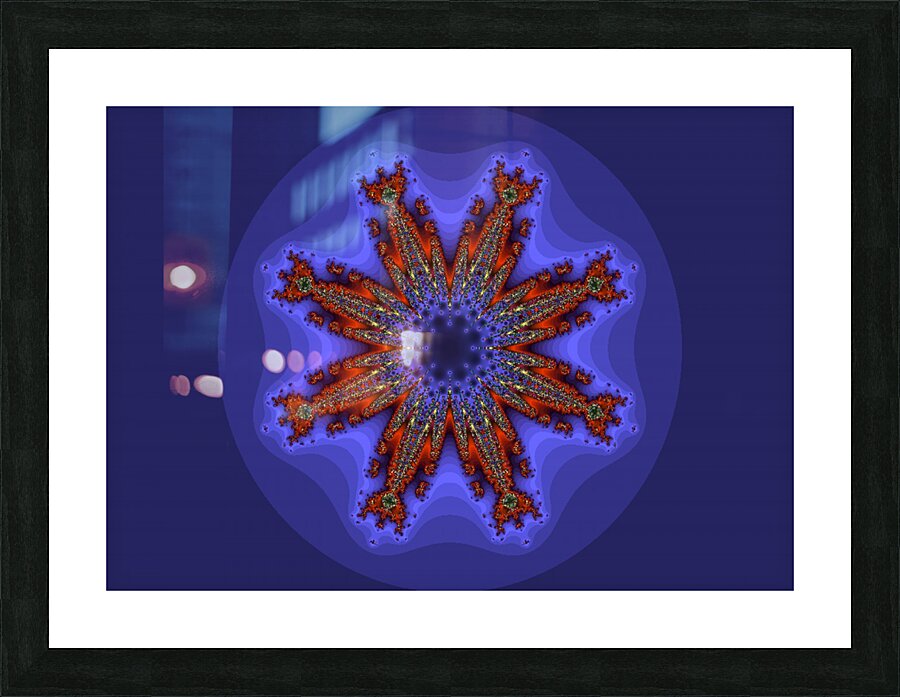 Fractal Pattern 6 Picture Frame print