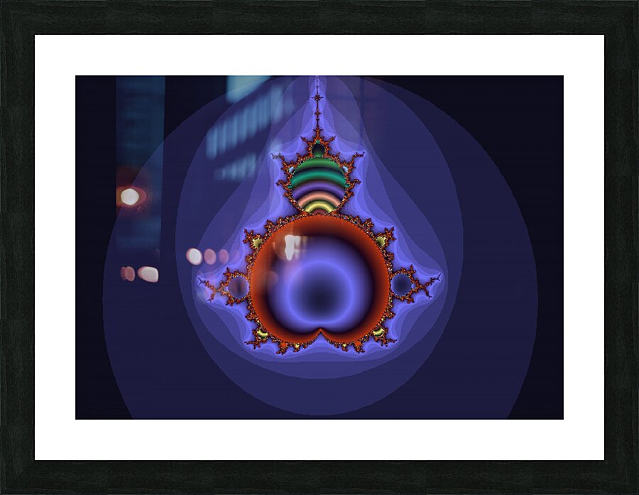Fractal Pattern 7 Picture Frame print