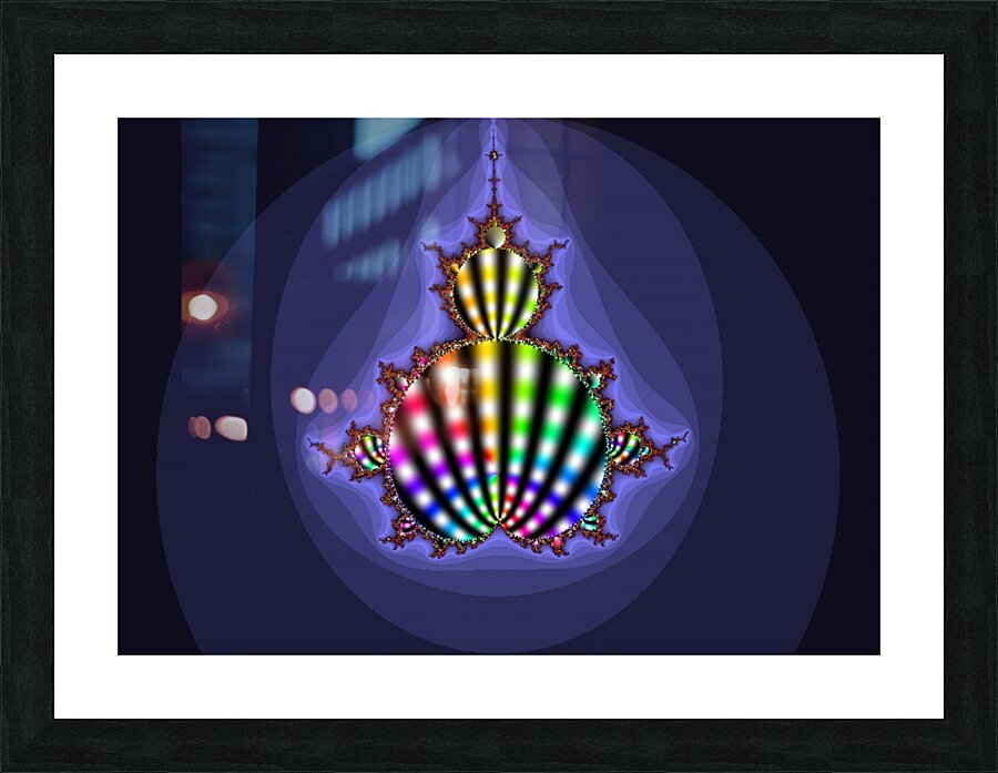 Fractal Pattern 9 Picture Frame print