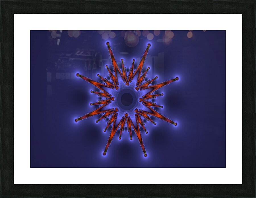 Fractal Pattern 10 Picture Frame print