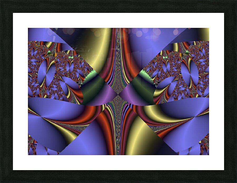 Fractal Pattern 11 Picture Frame print
