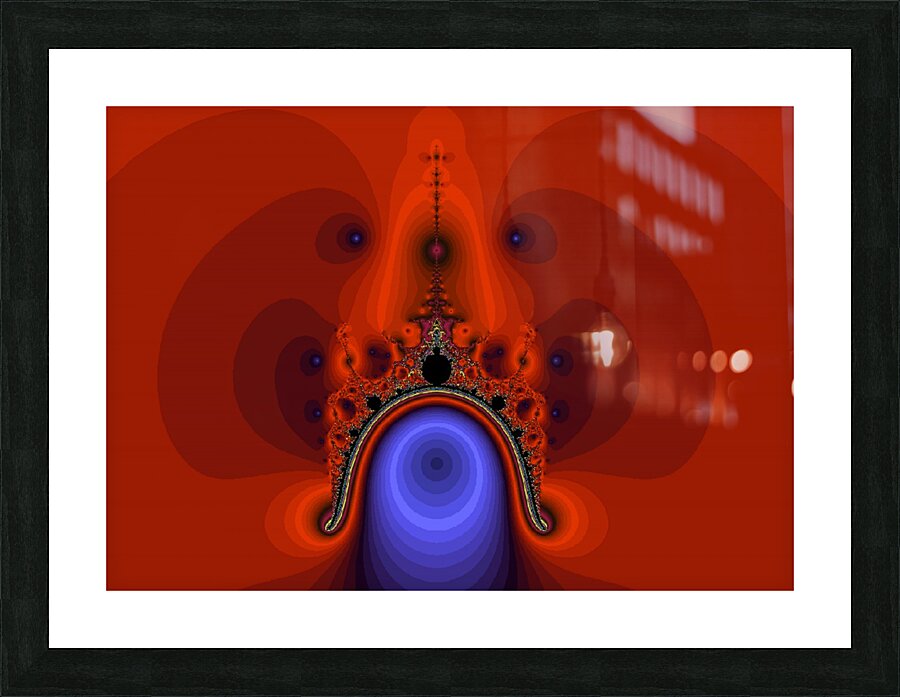 Fractal Pattern 12 Picture Frame print