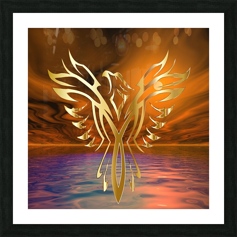 Phoenix Rising Picture Frame print