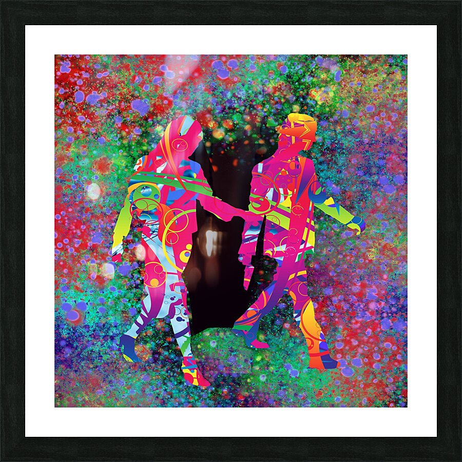 Strange Days Picture Frame print