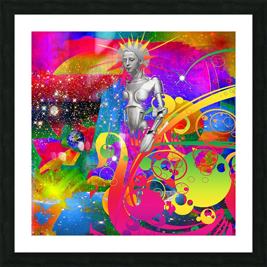Cosmic Journey Picture Frame print