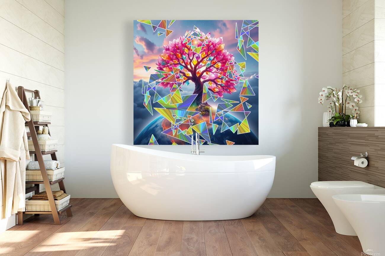 Tree Sunrise Reproduction