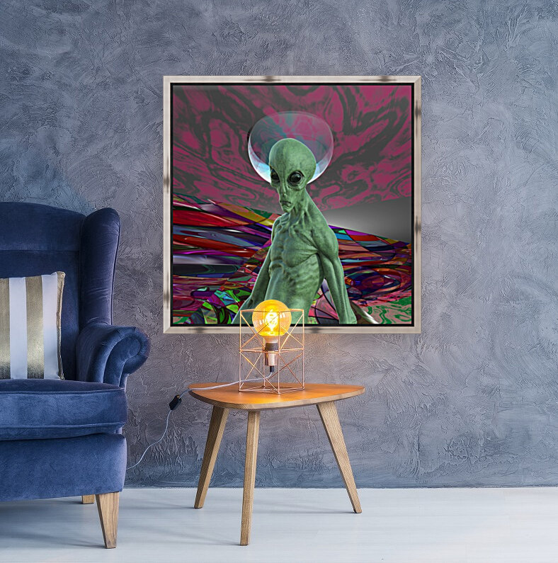 Alien Sunrise Reproduction