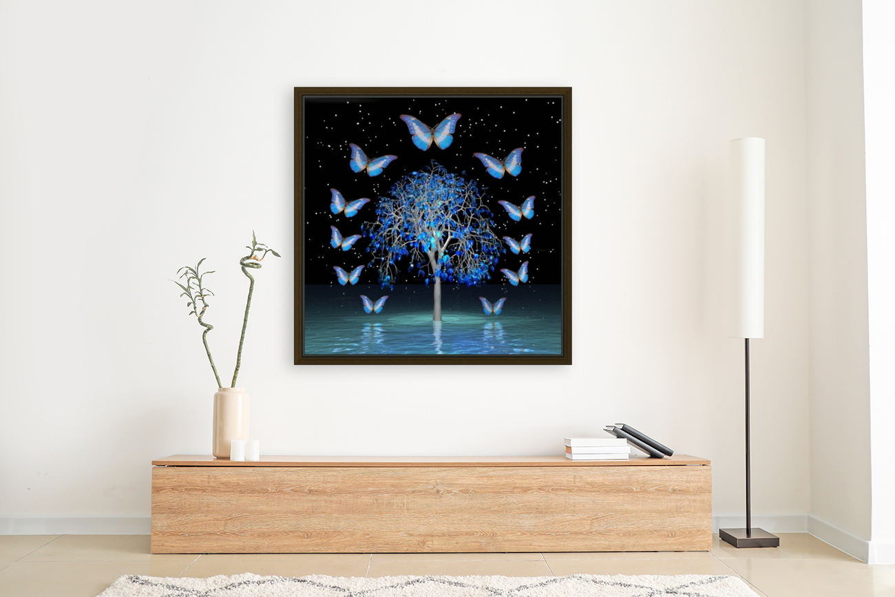 Butterfly Crystal Tree Reproduction