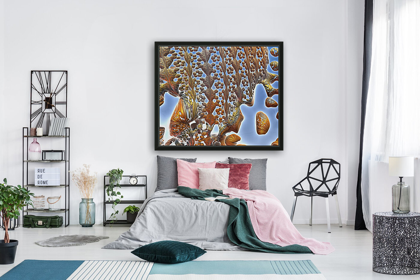 Abstract Rock Pool Reproduction