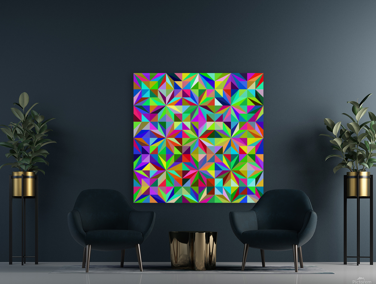 Abstract Stars Reproduction