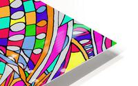 Abstract Flowers HD Metal print