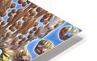 Abstract Rock Pool HD Metal print